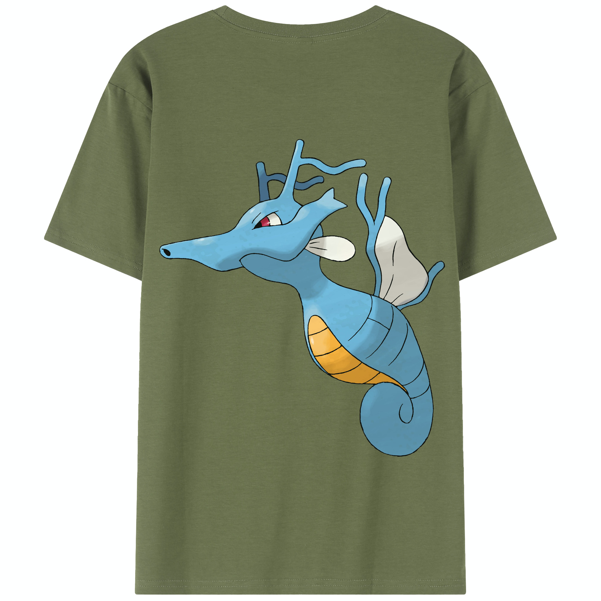 （画像用） ポケットモンスター Pokémon 綿100％半袖Tシャツ（背面プリント）